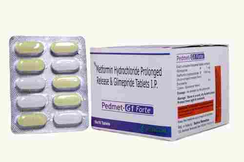 GLIMEPIRIDE 1MG + METFORMIN 1000SR