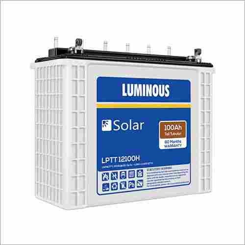 100Ah Luminous Solar Battery