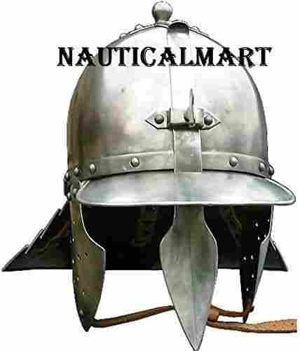 B01LN0SZUM NauticalMart Medieval Steel Lobster Tail Armor Helmet Wearable Helmet