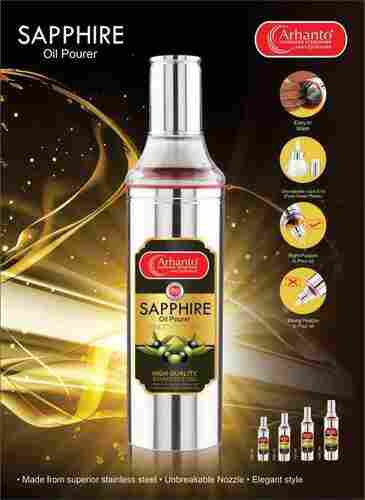 STAINLESS STEEL SAPPHIRE  OIL POURERE 500 ml