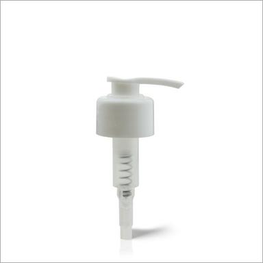 White Plastic Lotion Dispenser Pump
