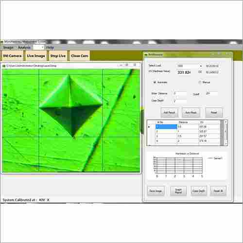 Microhardness Measurement Software