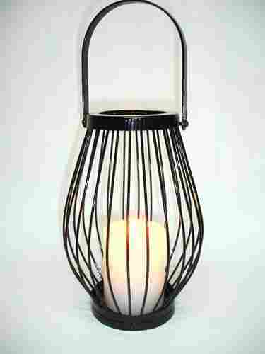 Iron Powder Coated Hanging Candle Holder