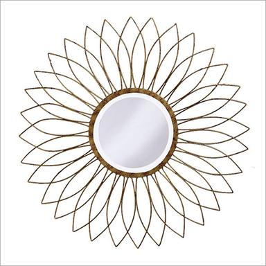 Gold Plated Wall Designer Mirror
