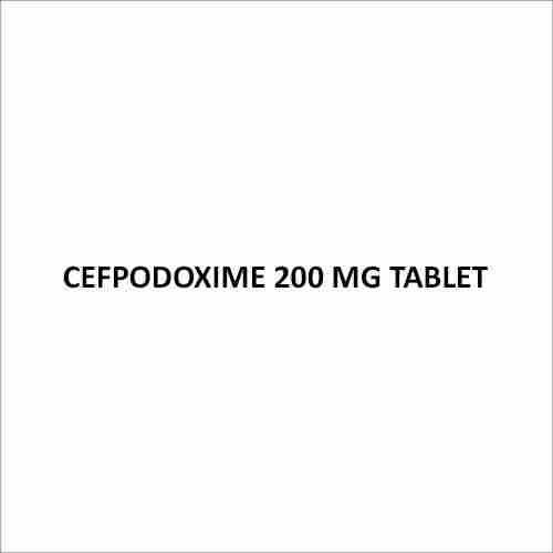 Cefpodoxime 200 Mg Tablets