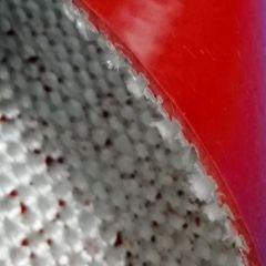  आयरन ऑक्साइड लाल 2 मिमी मोटाई वाला सिलिकॉन कैलेंडर्ड फाइबरग्लास फैब्रिक