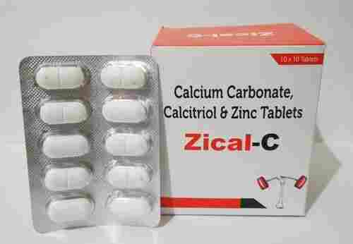 Calcitrial Calcium Carbonate Zinc Tablet