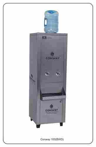 Conway Bwd 100 Stainless Steel Commercial Bottle Water Dispenser - Normal & Hot