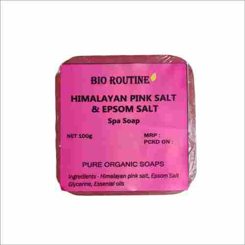 Himalayan Pink Salt And Epsom Salt Spa Soap