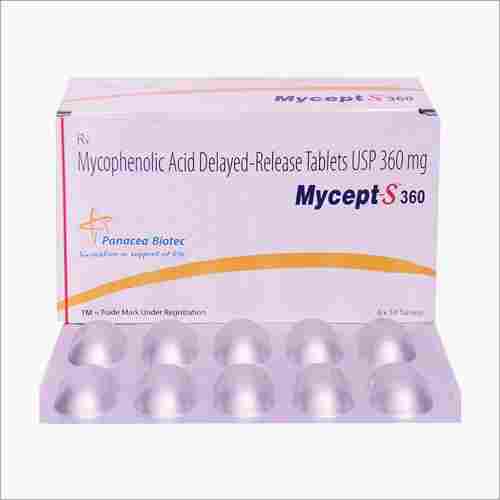 Mycophenolic Acid Delayed Release Tablets 360 mg