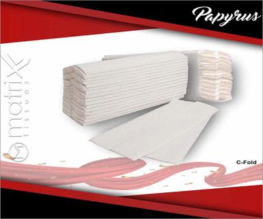 White C Fold Roll Tissue Paper