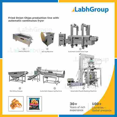 Fried Onion Chips Making Machine - Production Line
