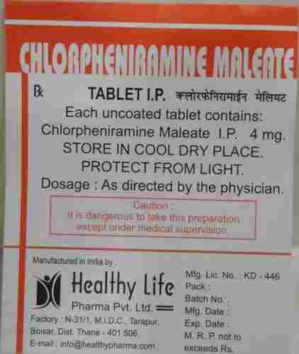 Chlorpheniramine Maleate 0.1%, Naphazoline HCl 0.05%, Phenylephrine HCl 0.12%, Menthol 0.005% & Camphor 0.01% Ophthalmic Solution 10 ml