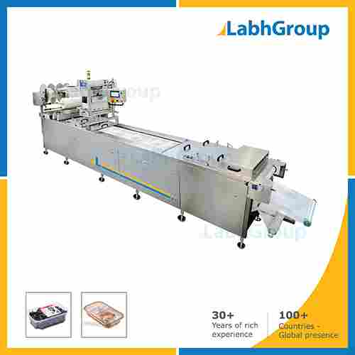 Small Tray Thermoforming And Sealing Machine