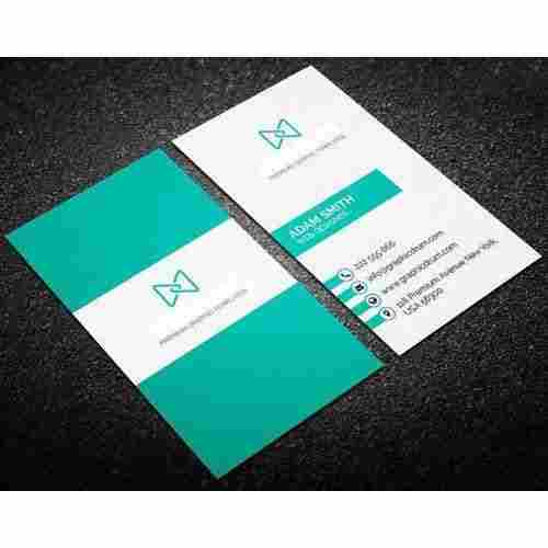 Without Lamination Visiting Card