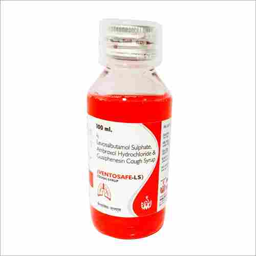 VENTOSAFE LS SYRUP 100 ml Levosalbutamol Sulphate Ambroxol Hydrochloride and Guaiphenesin Cough Syrup