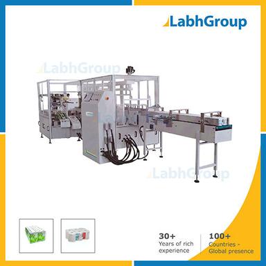 Automatic Toilet Paper Roll Group In Plastic Bag Packing Machine Dimension(L*W*H): 8800A 1500A 2000 Millimeter (Mm)
