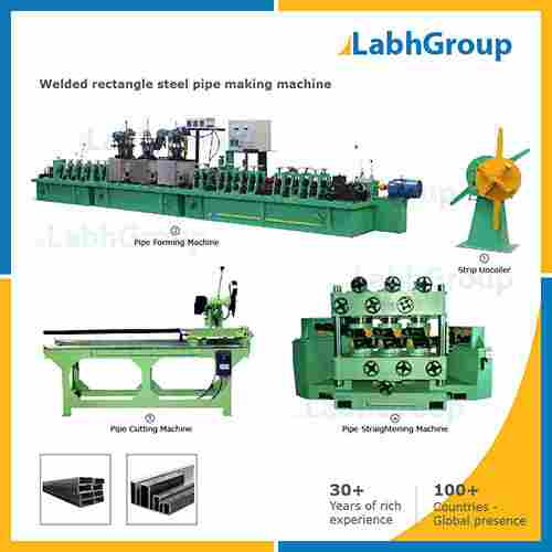 Welded Rectangle Steel Pipe Making Machine