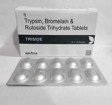  ट्रिप्सिन ब्रोमेलैन रुटोसाइड ट्राइहाइड्रेट टैबलेट सामान्य दवाएं