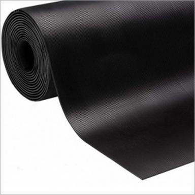 Black Corrugated Rubber Sheet