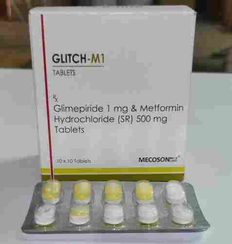 Glimepride 1 Metformin 500 SR