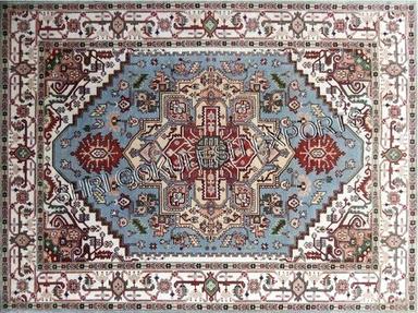 Hand Knotted Floor Carpets Backing Material: Cotton