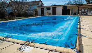 Blue Swimming Pool Cover