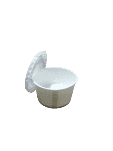 100ml Paper Container With Pet  Lid