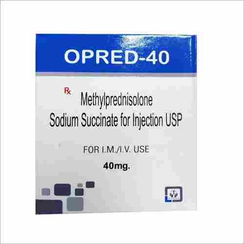 Methylprednisolone Sodium Succinate 40MG For Injection USP