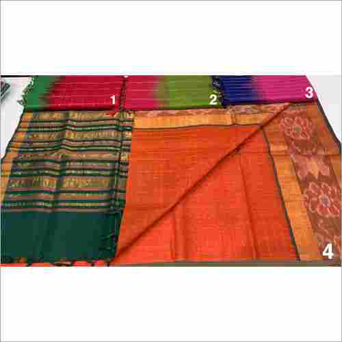 Ladies Pure Mangalgiri Silk Work Saree