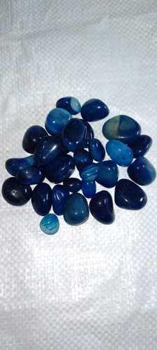 Natural Color Premium Quality High Polished Onyx Blue Pebbles Stone 20-30 Mm Supper Quality Export Product