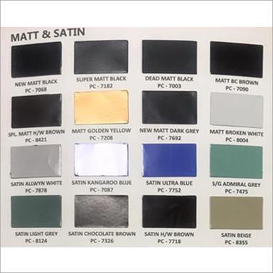 Any Color Matt And Satin Paint