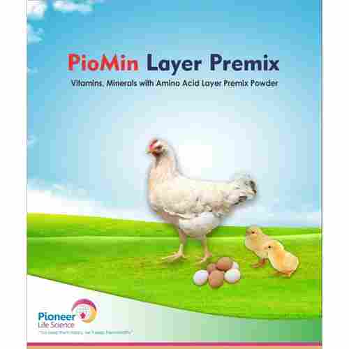 Pio Min Layer Premix Vitamins Minerals With Amino Acid Layer Premix Powder
