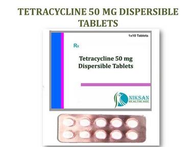 Tetracycline 50 Mg Dispersible Tablets General Medicines
