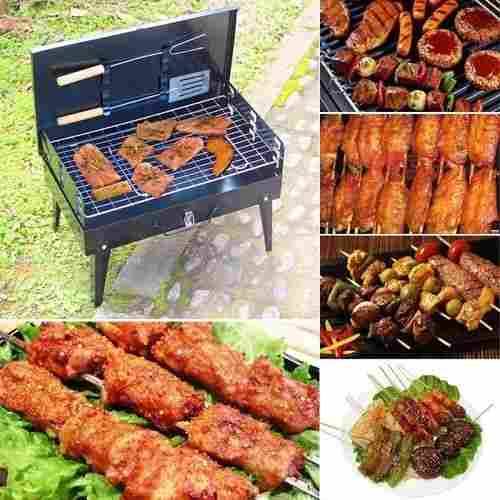 Briefcase Style Charcoal Barbecue Grill