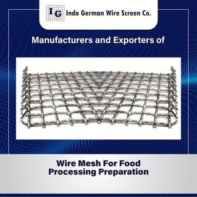 Silver Wire Mesh For Food Processing And Preparation