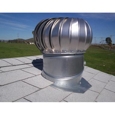 Silver Wind Driven Air Ventilator