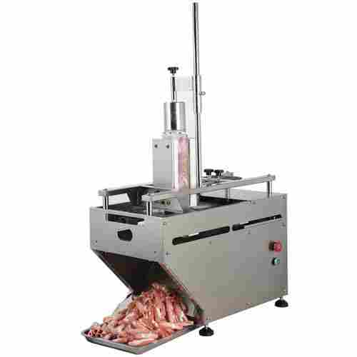 Frozen meat slicer machine Mutton roll slicing machine