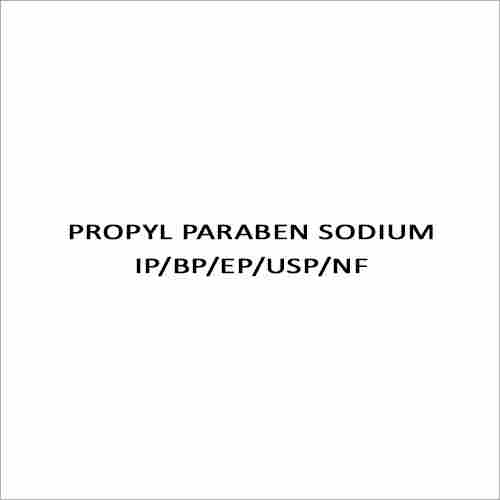 Propyl Paraben Sodium IP-BP-EP-USP-NF