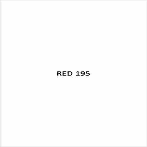 Red 195 Salt Free Dyes For Ink