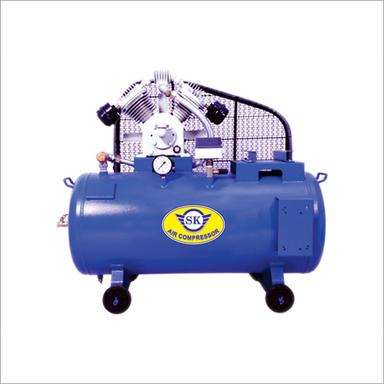 Blue Red Reciprocating Air Compressor