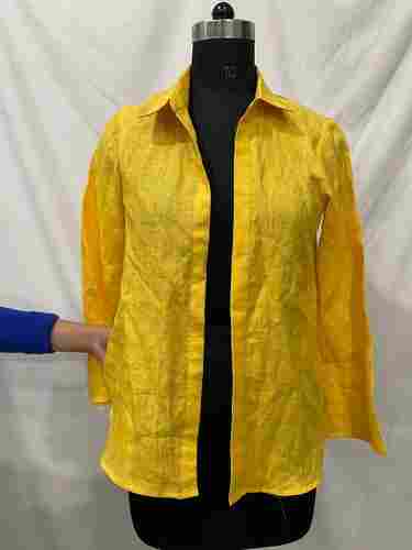 Yellow Ladies Shirt