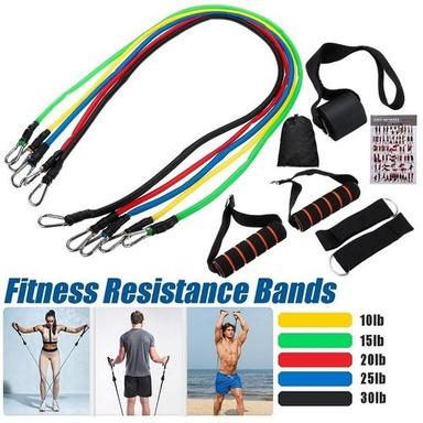 Randome 5 Tubes Fitness Resistance Bands With Handles