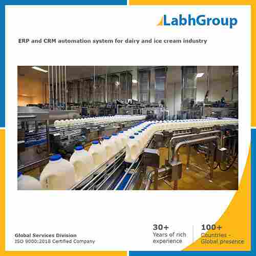 ERP and CRM automation system for Dairy and ice cream industry