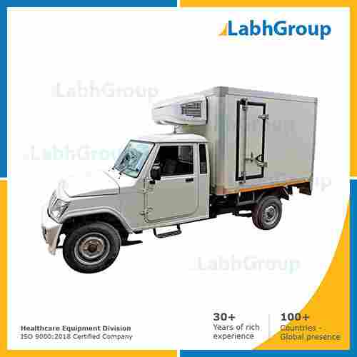 Refrigerated container for covid-19 vaccine transportation