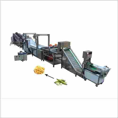 Banana Chips Plantain Chips Frying Production Line