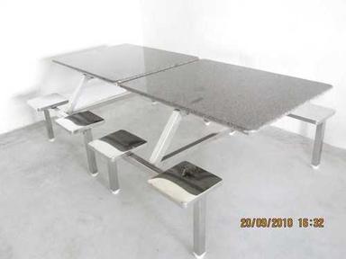Silver Stainless Steel Dining Tables
