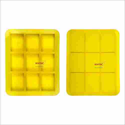 Silicone Rubber Soap Mold 100gms Rectangle 9 Cavities