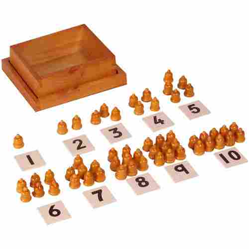 Kidken Montessori Cards and Counter,wooden toys educational toys,toys,play school toys wooden