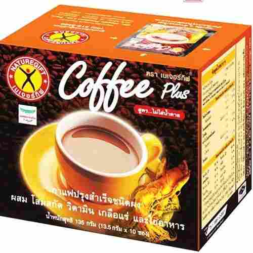 Nature Gift Coffee Plus Instant Coffee Mix Powder 11 g. Pack 10 Sachets